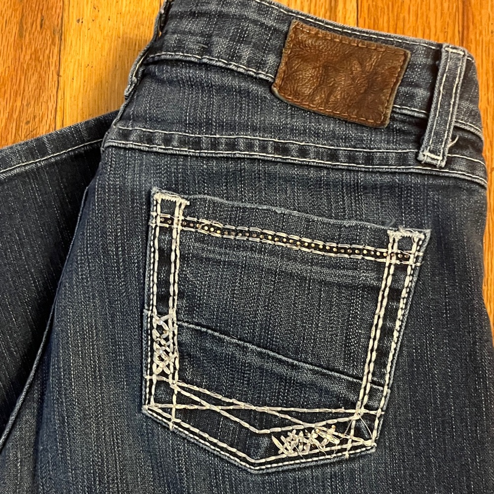 BKE Dark Blue Boot Cut Jeans- size 28